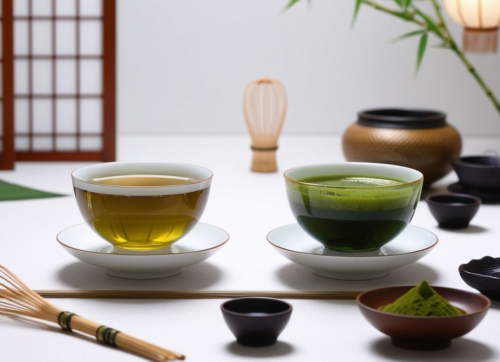 tè verde e matcha tè verde e matcha