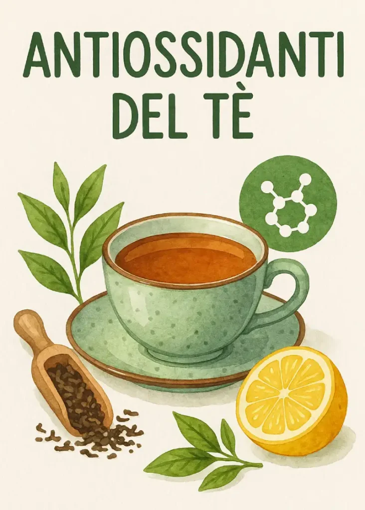 Antiossidanti nel Tè - copertina Antiossidanti nel Tè - copertina