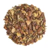 Tisana rigenerante biologica naturale, con Bastoncini di cannella, finocchio, zenzero, scorza d'arancia, cannella Ceylon, anice, liquirizia, fave di cacao, chiodi di garofano, erba Tulsi, dente di leone, ananas
